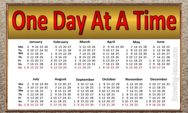 One Day At A Time (devotional)04-27 (red)